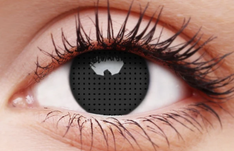 Crazy Lens Contacts - Black Screen