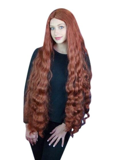 Long Red Mermaid Wig