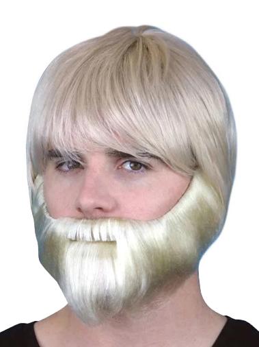 Beard - Blonde Synthetic with Elastic