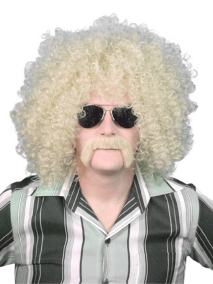 Blonde Loose Curl Afro Wig