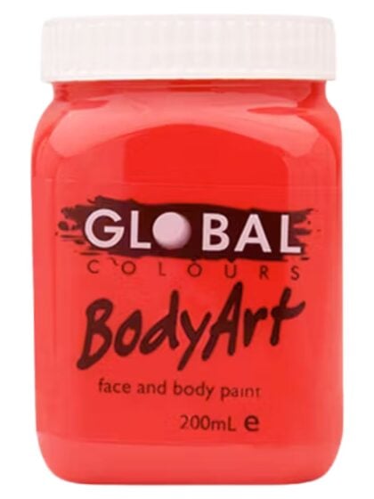 Brilliant red Face Paint 200ml