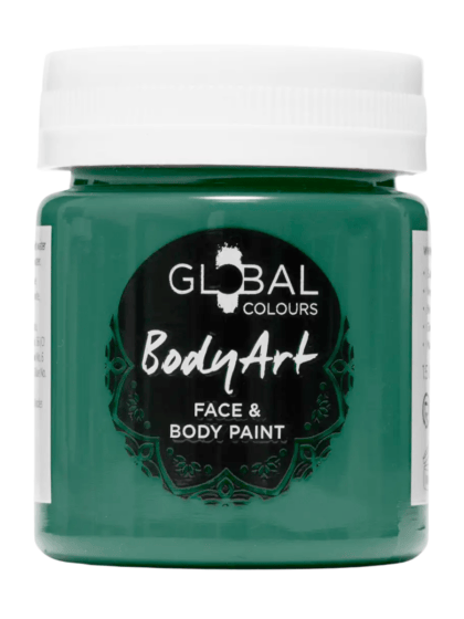 Dark Green Face Paint
