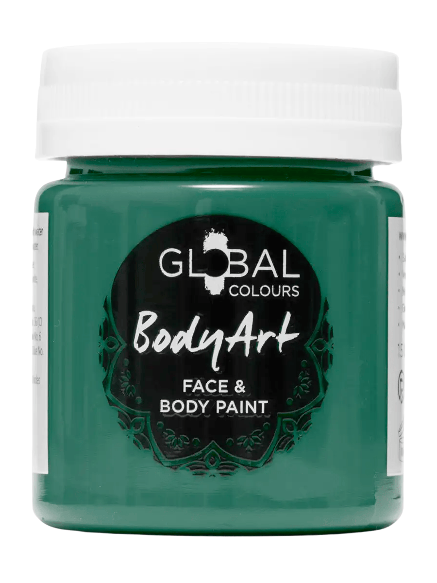 Dark Green Face Paint