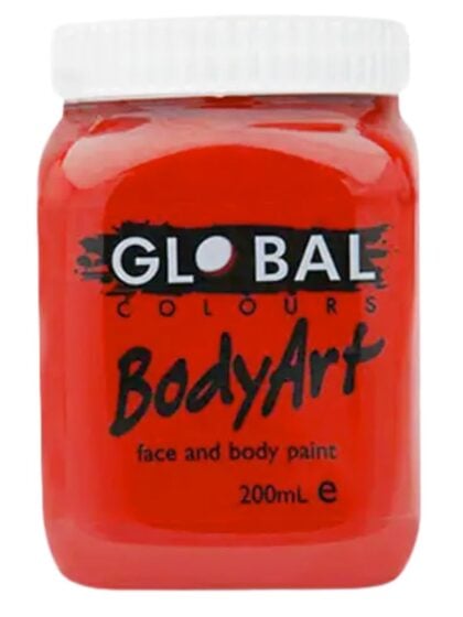 Deep Red Face Paint 200ml