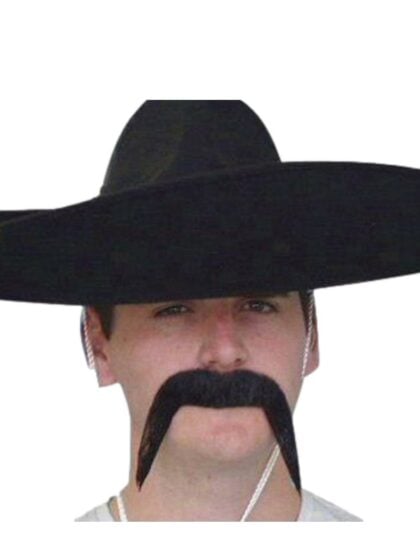 Black Mexican Moustache
