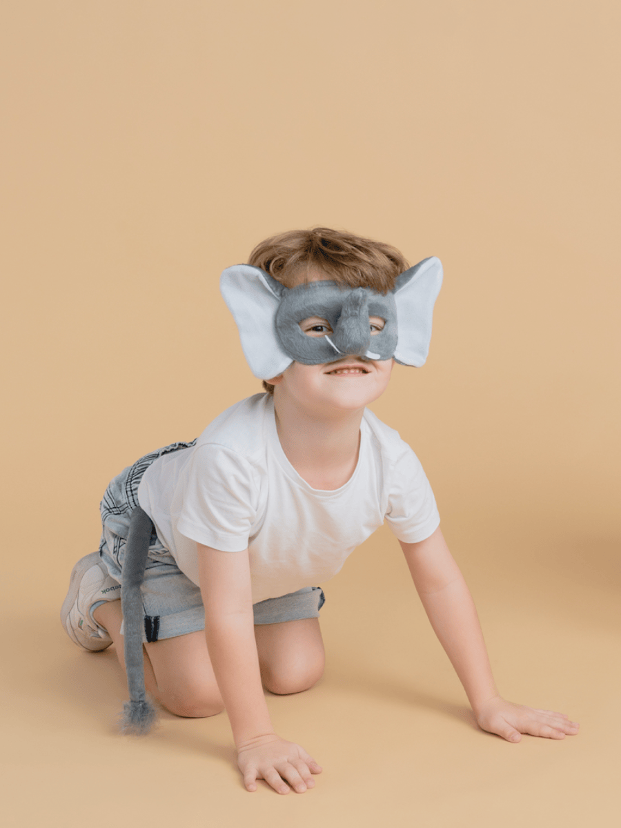 Elephant Mask And Tail