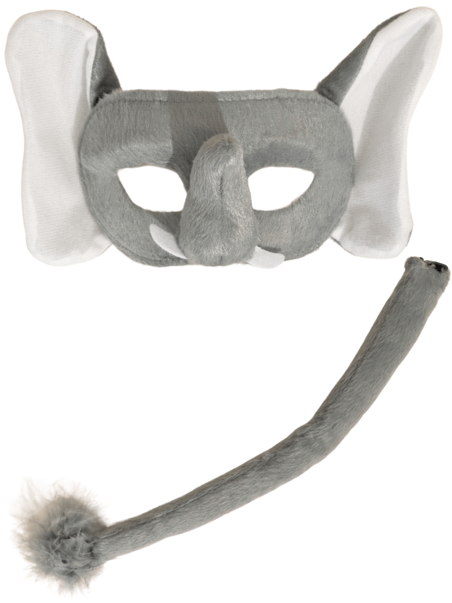Elephant Mask And Tail