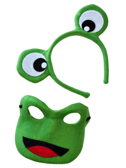 Frog Headband and Mask