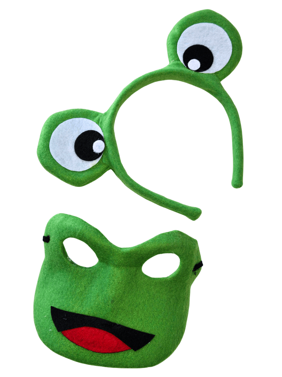 Frog Headband and Mask