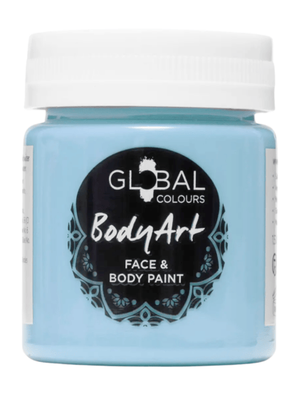 Light Blue Face Paint