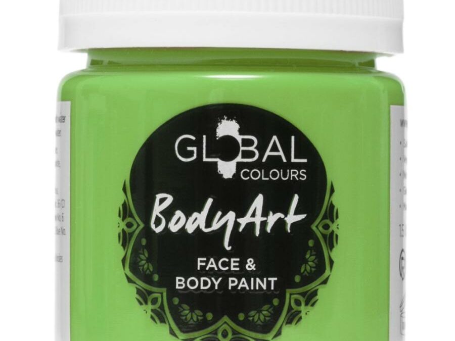 Lime Green Face Paint – 45ml