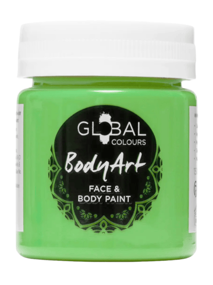 Lime Green Face Paint