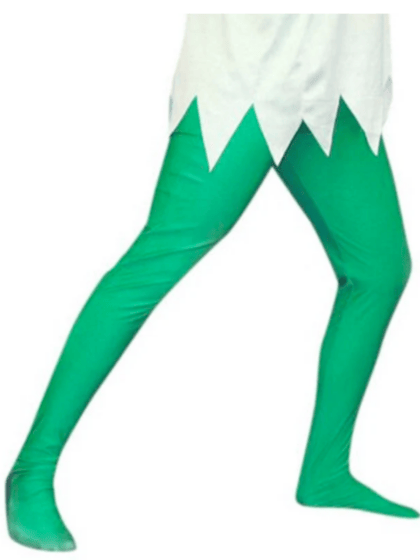 Mens Green Lycra Tights