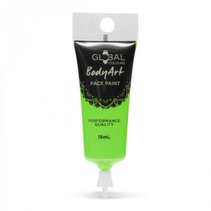 Neon Green - UV Face & Body Paint Liquid 15ml (Fluoro Green)
