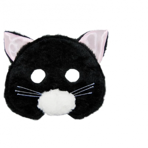 Plush Animal Mask - Cat