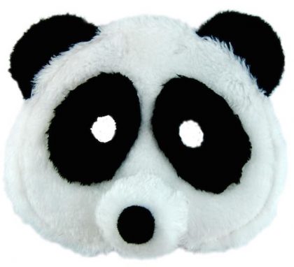 Plush Animal Mask - Panda