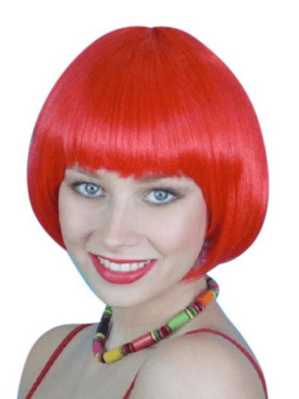Red Bob Wig