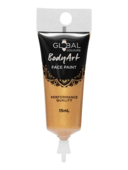 Gold Face Paint 15ml Metallic