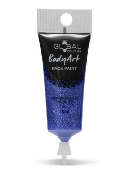 Blue Glitter - 15ml Face & Body Gel