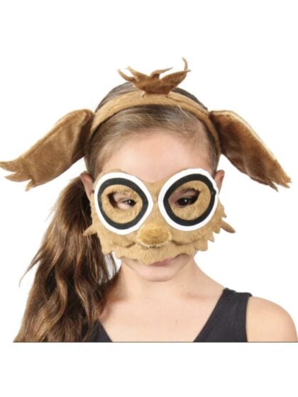 Animal Headband & Mask Set - Owl