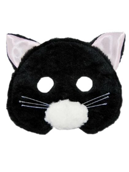Plush Animal Mask - Cat