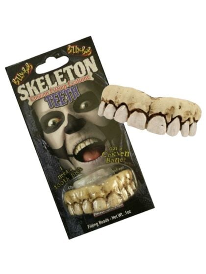 Billy Bob Costume Teeth - Skeleton