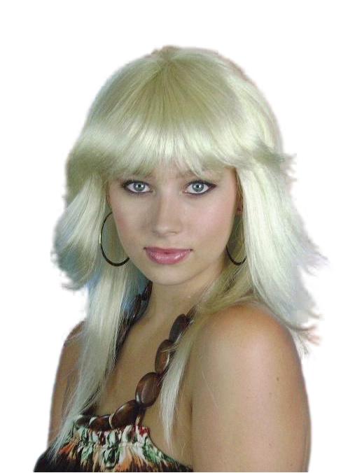 Blonde Retro 80s Wig