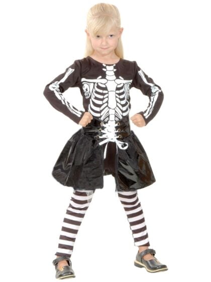 skeleton girl costume