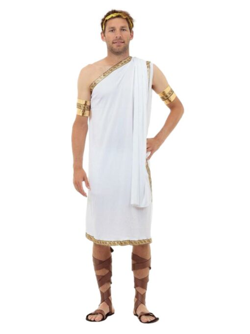 Roman Mens Greek Toga Caesar