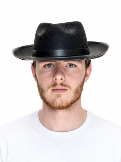 Black Fedora Black Band