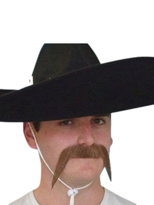Brown Mexican Moustache