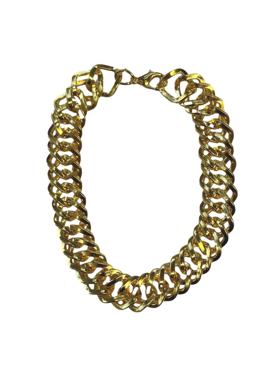 Chunky Gold Bracelet 20cm - Image 2