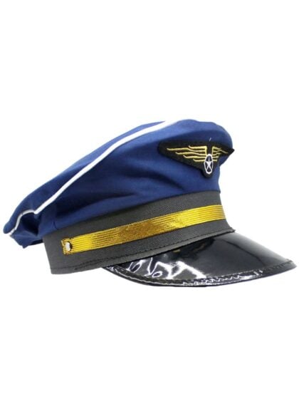 Navy Blue Pilot Hat