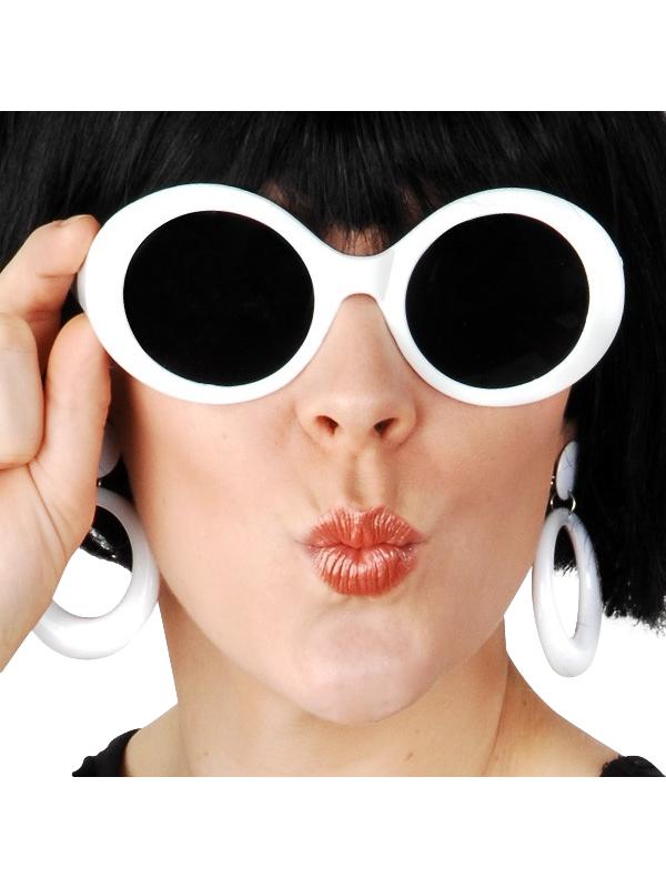 Princess Grace White Sunglasses