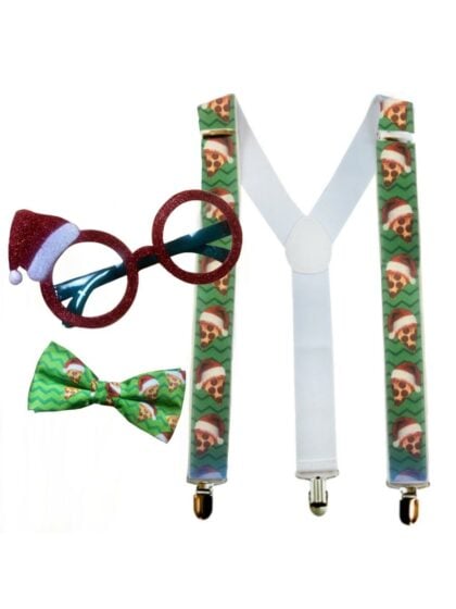 Goofy Xmas Accessory Kit - Pizza Santa