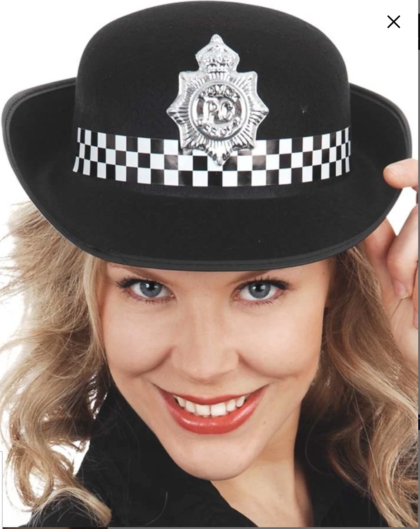 police woman hat
