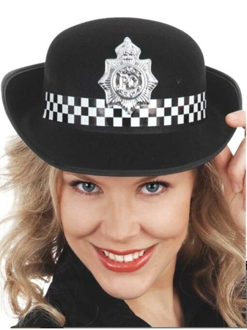 Police Woman Bowler Hat