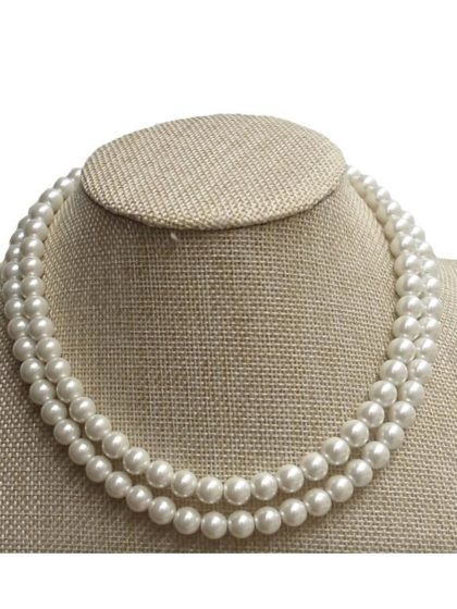 vintage pearl necklace 20s