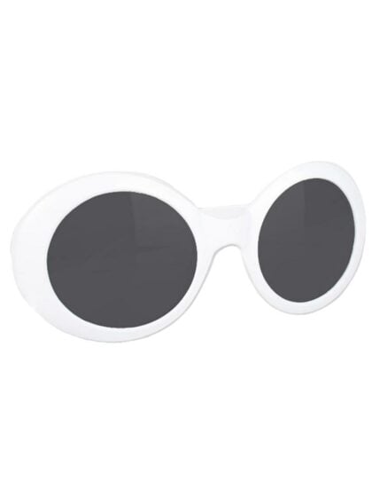Princess Grace White Sunglasses