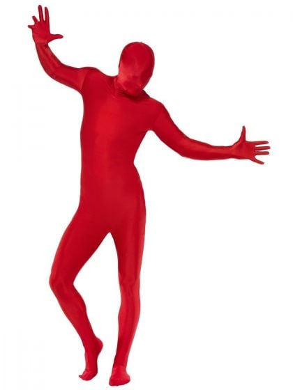 Red Second Skin Suit