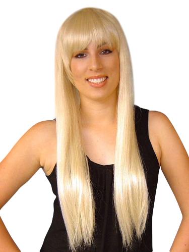 Wig- Abba-Paris Long Blonde With Fringe