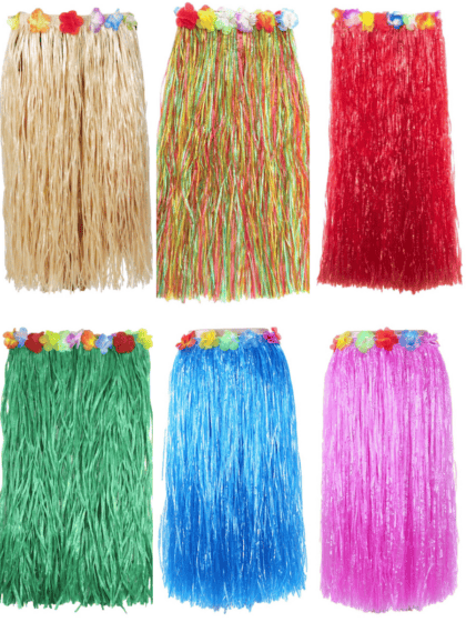 Hawaii Grass Skirt 80cm