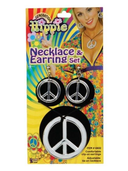 Hippie Necklace And Earring Set