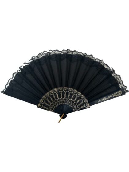 Black Lace Fan