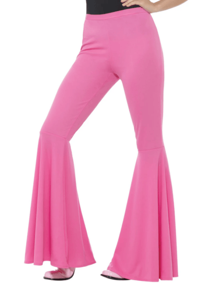 Pink Flared Trousers