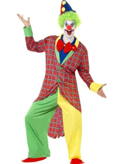 deluxe circus clown costume