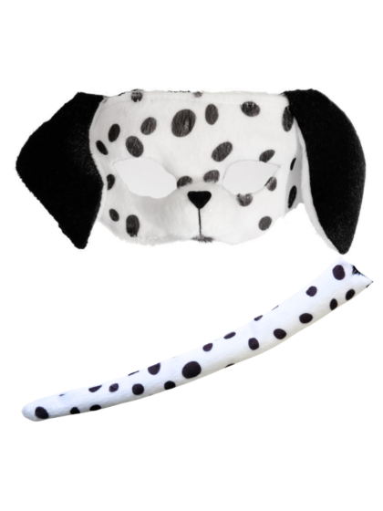 Dalmatian Mask and Tail