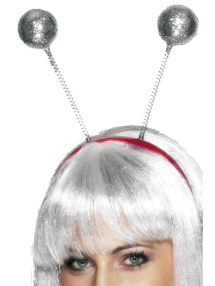 Silver Glitter Bopper headband