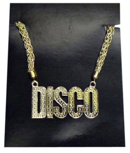 Disco necklace