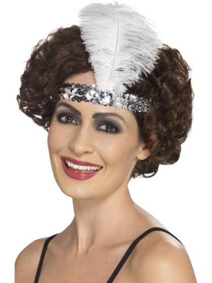 Sivler 1920s headband